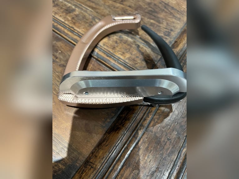 Sicherheitssteigbügel - Jin Stirrup Air Farbe "Cooper" - wie neu
