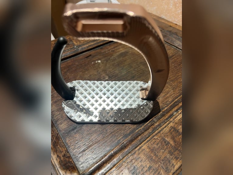 Sicherheitssteigbügel - Jin Stirrup Air Farbe "Cooper" - wie neu