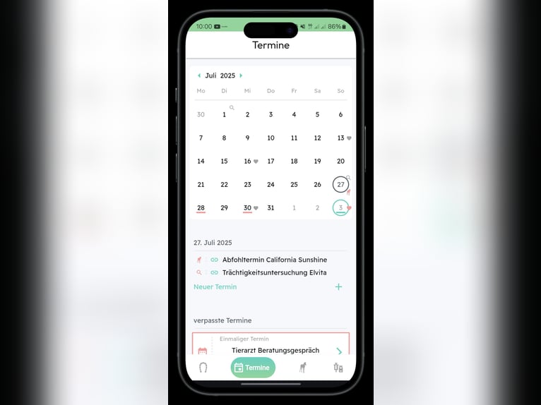Equimate - App für deine Pferdezucht