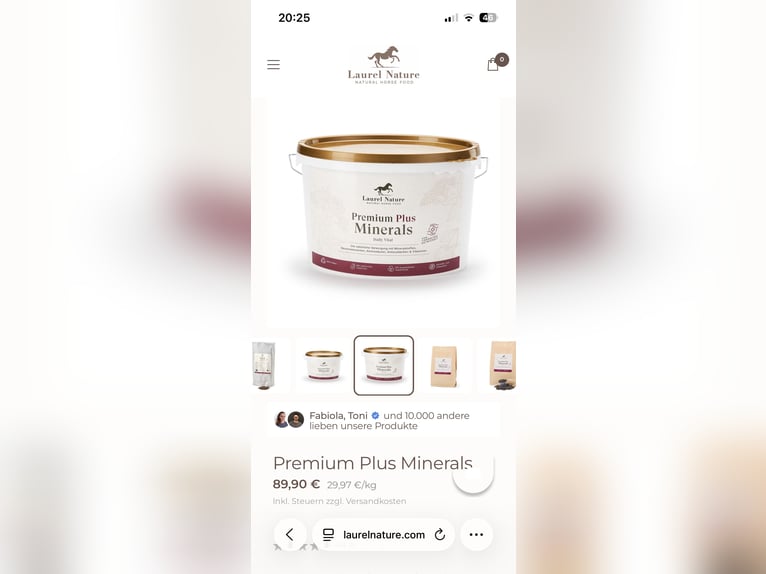Laurel Nature Mineralfutter 3kg Daily Basic