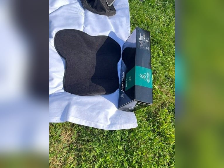 Paket: Reitzubehör, Tasche, Riemen, Trensen, ...