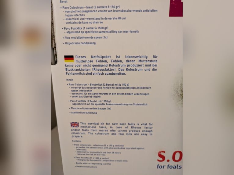 Pavo SOS Kit Fohlen