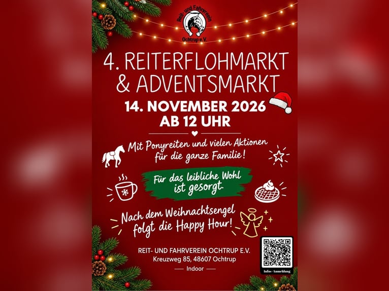 Reiterflohmarkt mit Adventsmarkt