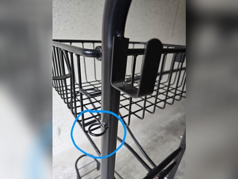 Sattelwagen Premiere, kaum gebraucht, schwarz