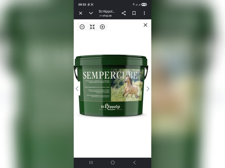 St hippolyt sempermin Club 20Kg ca vor 4wochen gekauft