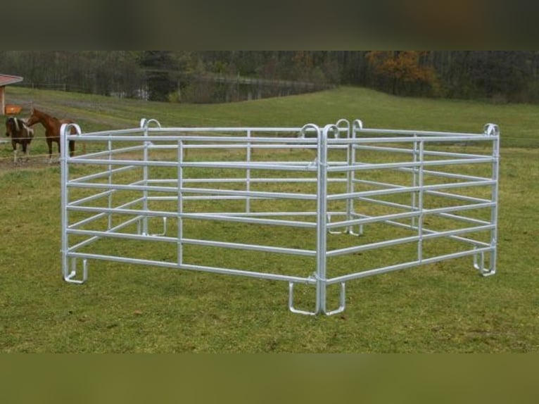Weidepanel verschiedene Längen mit und ohne Tor Mobilzaun Panel Pferdebox Zaun NEU