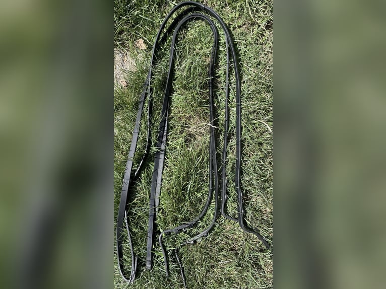 Kandarenzaum Weich WB Schwarz/Braun inkl. Zügel Kaum benützt!