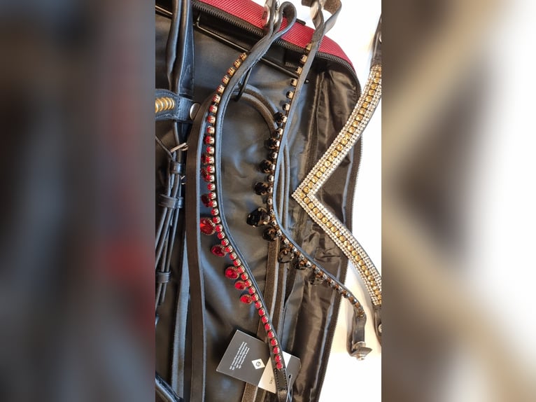 NEU: Exklusives Weihnachtsgeschenk! Equitec SET Luxuszaumzeug mit vielen Stirnriemen +Stübben Zügel