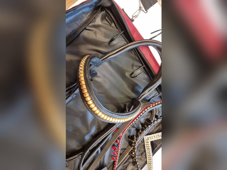 NEU: Exklusives Weihnachtsgeschenk! Equitec SET Luxuszaumzeug mit vielen Stirnriemen +Stübben Zügel