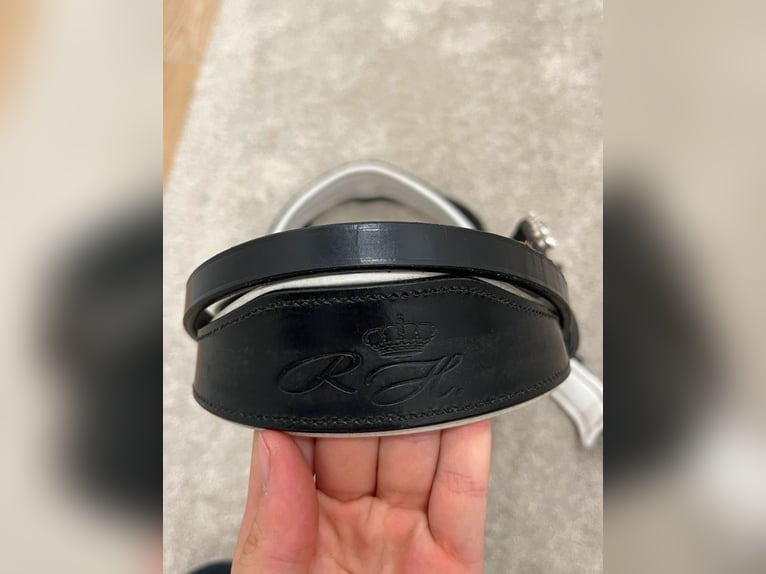 Royal H. Trense, lackiert und weiß unterlegt 