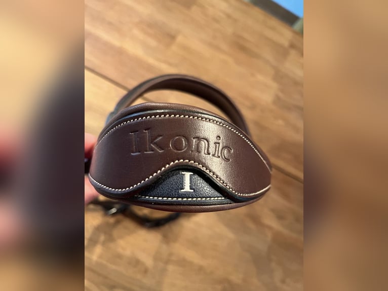 Ikonic Elite Trense anatomisch braun, Gr. VB/Cob neuwertig 