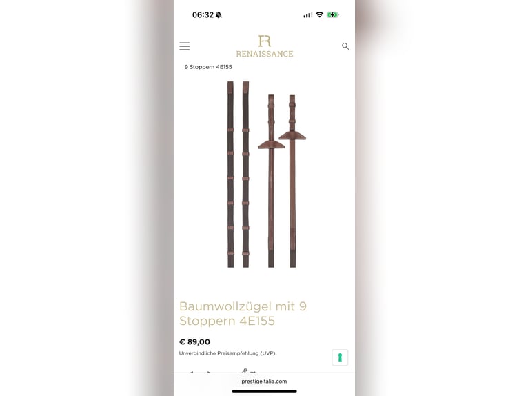 Prestige Renaissance Zaumzeug 