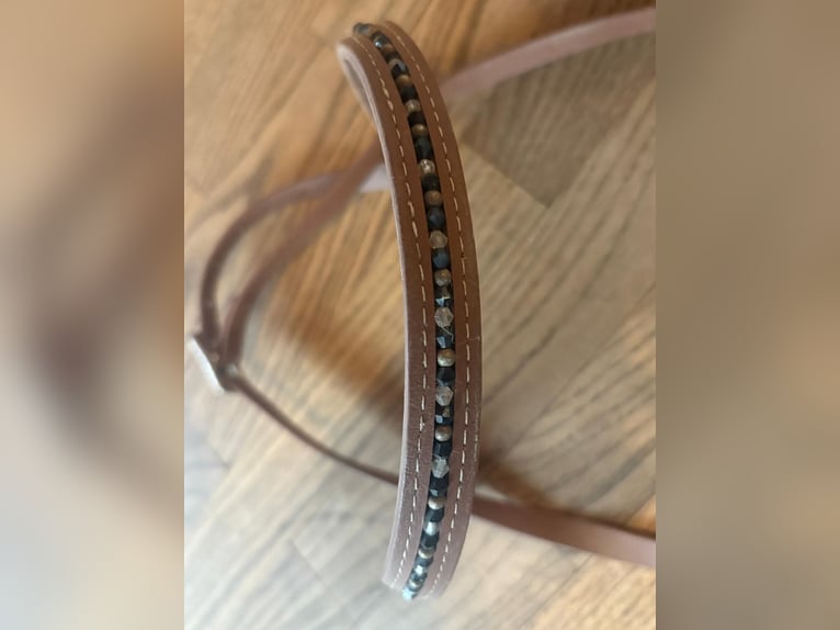 Biothan-Trense in schönem Cognac-Braun Biothan-Trense in schönem Cognac-Braun