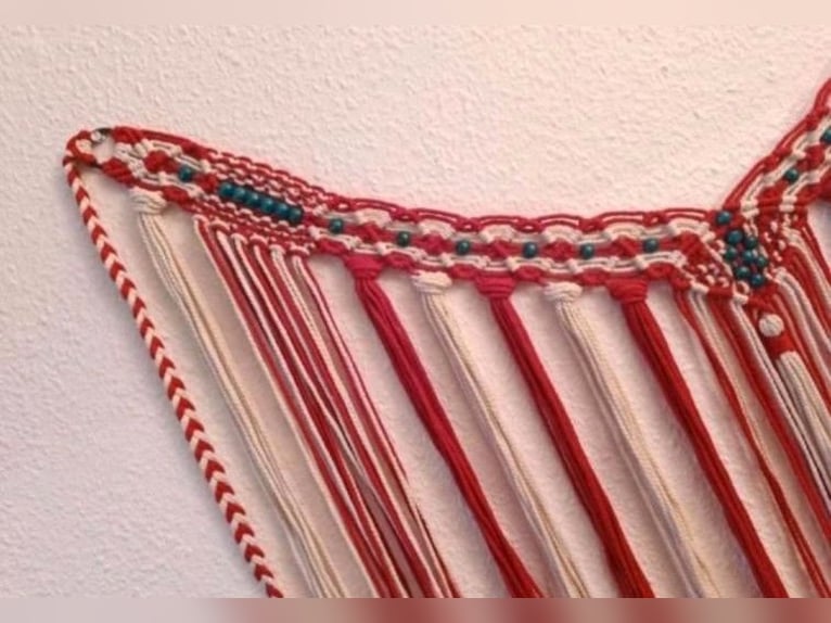 Trense, Zügel und Vorderzeug aus Makramee, handarbeit und nwu hochwertig verarbeitet.