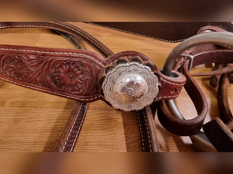 Kopfstück von Reitsport Kandern optional mit Harnesszügeln