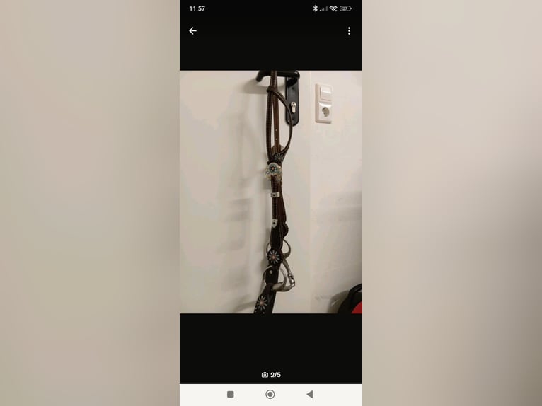 Super schöne Westerntrense mit Zügel 