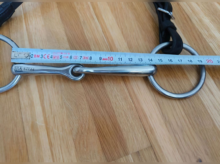 Zaumzeug Gr. VB mit Gebiss (14,5 cm) – Top Zustand