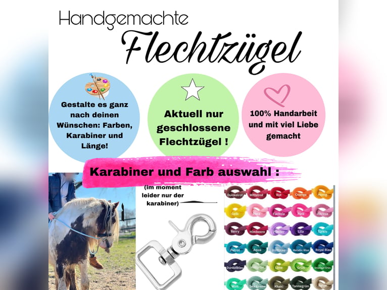 Flechtzügel auf Auftrag