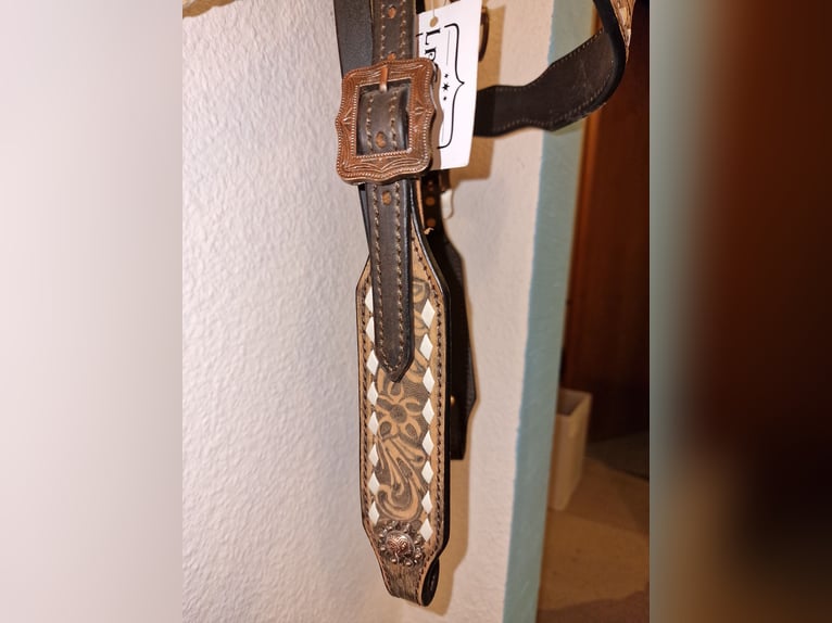 Kopfstück, Trense, Vorderzeug, Western, Set