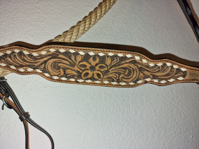 Kopfstück, Trense, Vorderzeug, Western, Set