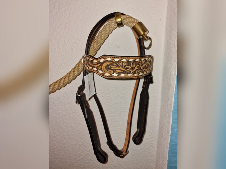 Kopfstück, Trense, Vorderzeug, Western, Set