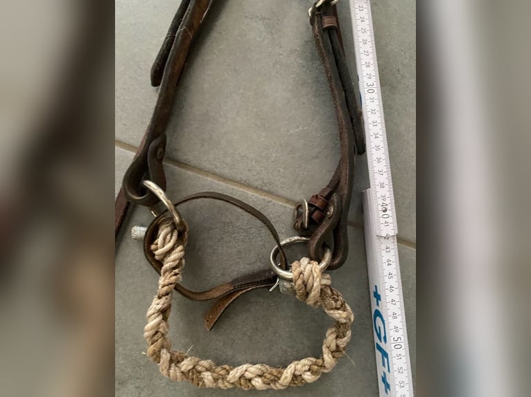 Sidepull braunes Leder