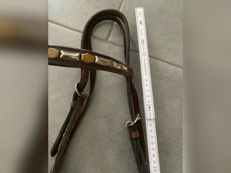 Sidepull braunes Leder