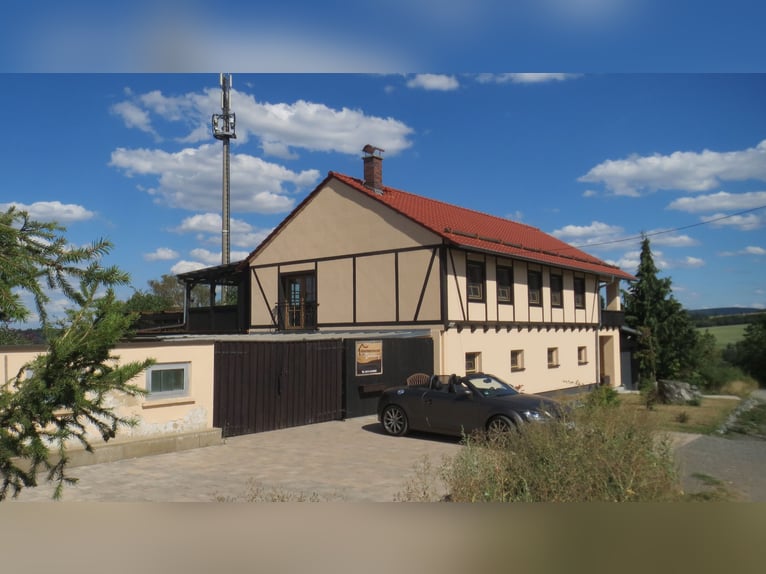 DAS Glück hat ein ZUHAUSE-gepflegtes WH +FEWO- Ortsrand Plauen / Vogtlandmetropole-Reitplatz-Boxen