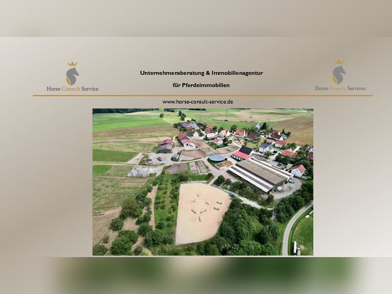 Exklusive Reitanlage im Großraum Nürnberg –  27 Ha, 3 Häuser  Aufteilung in 2 Reitanlagen möglich