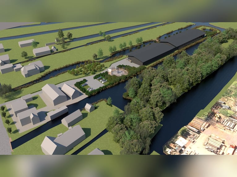 Exklusive Villa mit vollständig genehmigtem privatem Reiterhofgrundstück