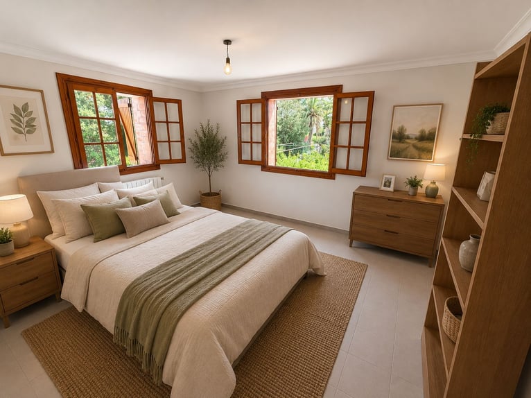 Exklusives Chalet mit 400 m² auf zwei Etagen, einem Grundstück von 12.000 m² und pferdewirtschaftlic