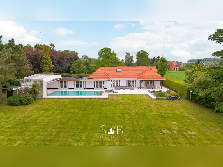 Prachtige villa met zwembad, paardenstallen, paddock en grasland op 1,3HA - 1790 Affligem
