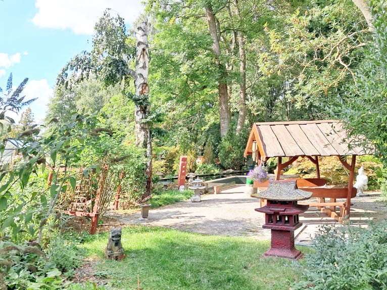 Vierspänner zu Hause: 7 ha Pferdeanwesen mit 4 Boxen, Platz für 4 Kutschen, Weiden, Wald & See inkl.