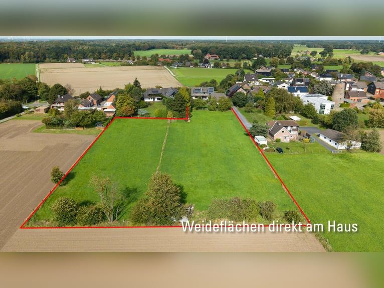 Wohnhaus mit Pferdestall und Weideflächen in Hamminkeln-Brünen