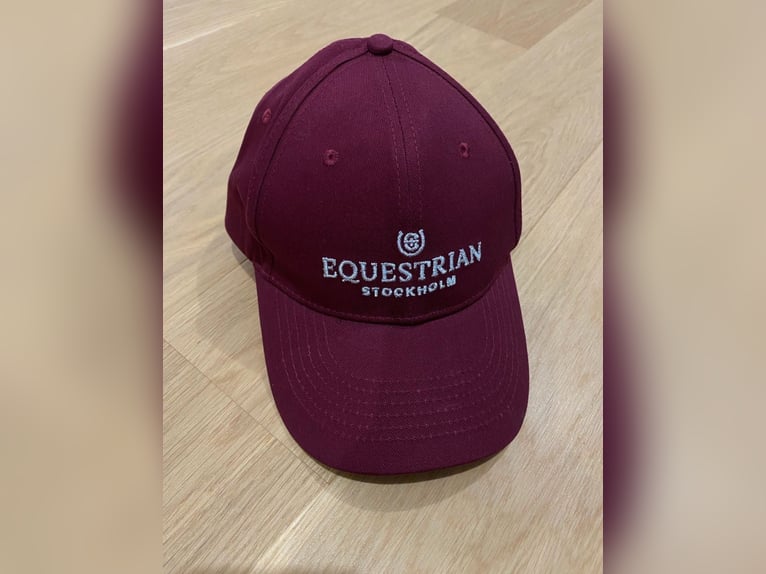 Equestrian Stockholm Kappe - Bordeaux - one size - NEU