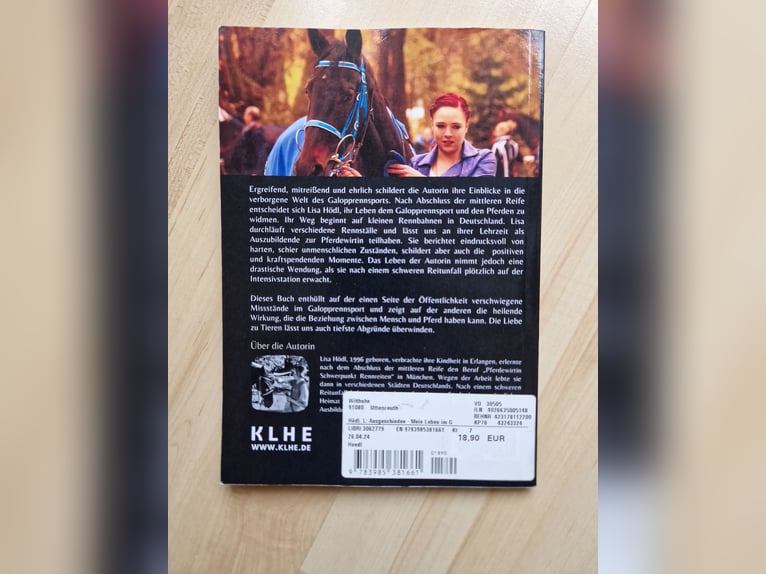 Taschenbuch Ausgeschieden Mein Leben im Galopprennsport Lisa Hödl