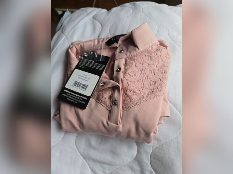 Baselayer HKM Rosa Rose Spitze Oberteil L 40 Funktionsshirt