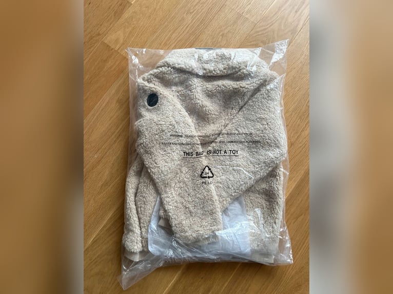 HV Polo Jacke - Sherpa Bomber Vera - beige - M - NEU