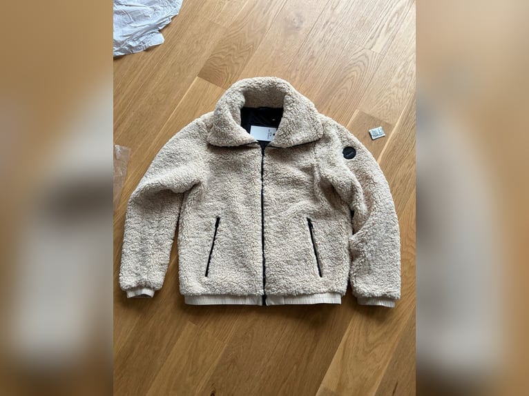 HV Polo Jacke - Sherpa Bomber Vera - beige - M - NEU