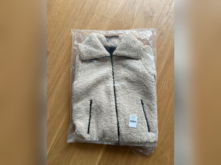 HV Polo Jacke - Sherpa Bomber Vera - beige - M - NEU