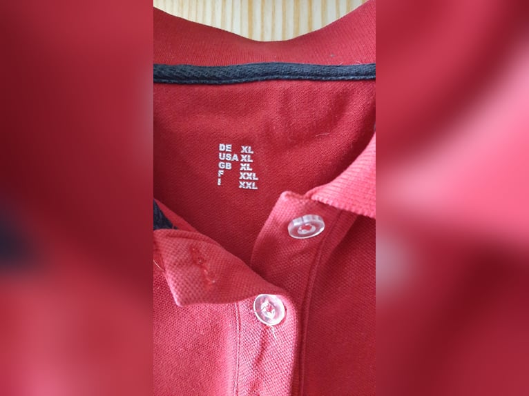 Kantrie Polo – Shirt rot Gr. XL