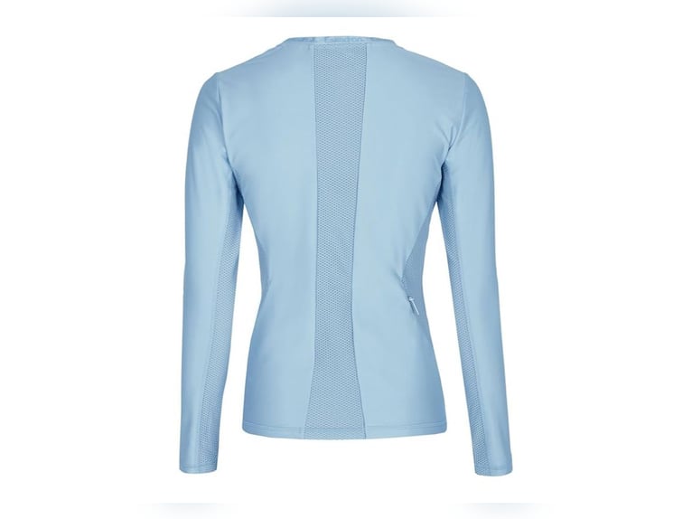 Langarmshirt Reflexx silkblue /hellblau Größe L