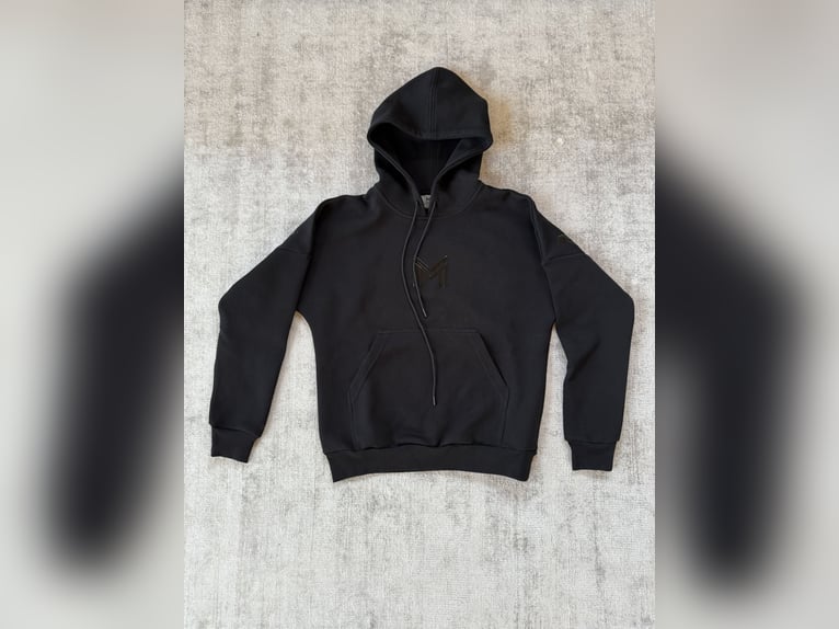 Maximilian Equestrian Hoodie Icon Oversized, Black, S