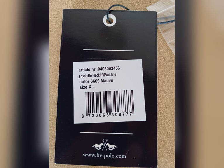 Super schickes HV POLO Rollkragenshirt. Modell "ADELINE". Größe XL. Wie Neu!! Mit Etikett!