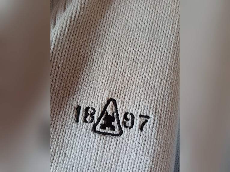 Super schicker GAASTRA Pullover. Mit Schalkragen. Farbe Weiß. Größe XL. Wie Neu!!