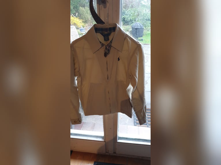 Ralph Lauren Baumwoll jacke Sommerblouson beige Gr. 140/ 146