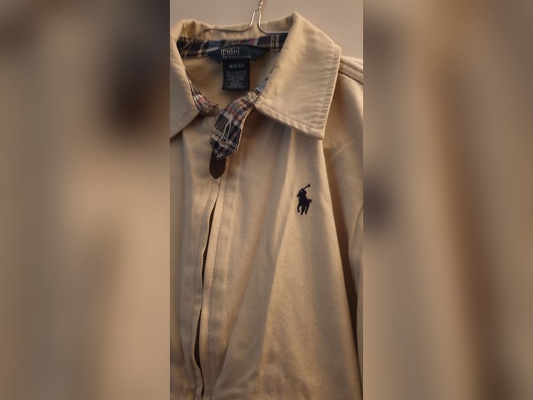 Ralph Lauren Baumwoll jacke Sommerblouson beige Gr. 140/ 146