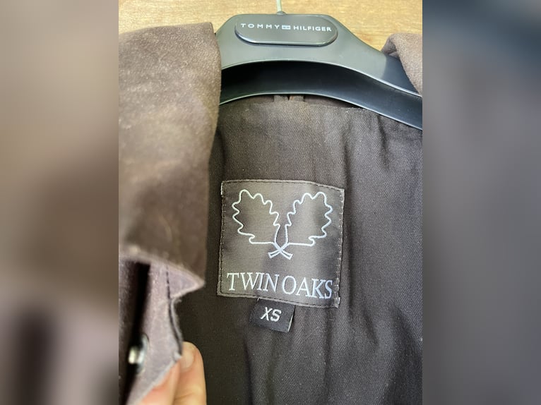 Twin Oaks Reitmantel aus geölter Baumwolle im Westernstil