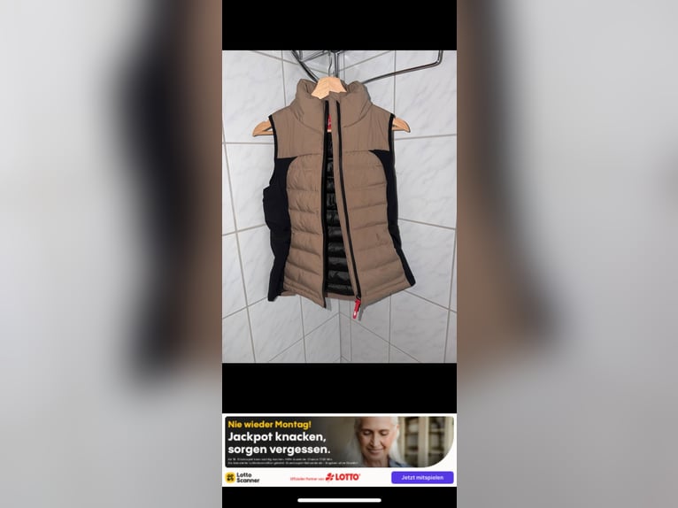 EaSt Performance Insulation Vest - almond Damen Weste Reitweste Steppweste Reiten Airbagweste
