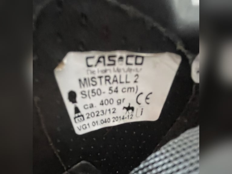 CASCO Mistrall 2 Reithelm Größe S 50-54 cm Sturzhelm Reiten Sicherheits Helm